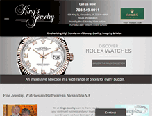 Tablet Screenshot of kingsjewelry.net