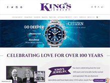 Tablet Screenshot of kingsjewelry.com